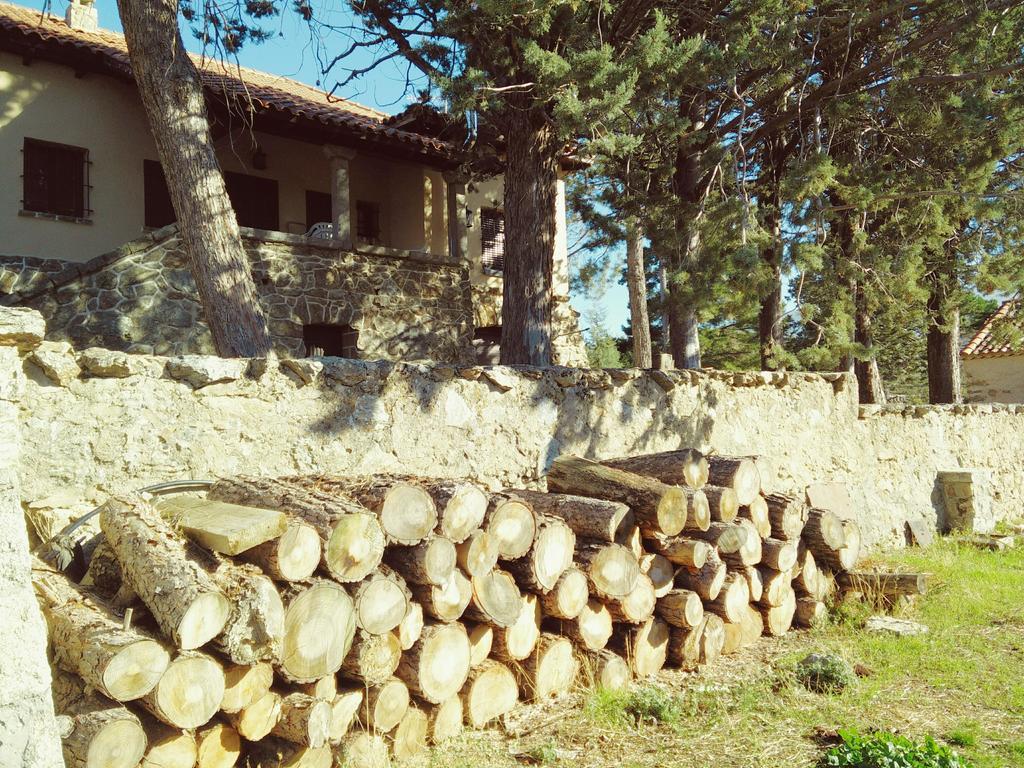 فيلا Casa Rural El Pinar Navas de Riofrio المظهر الخارجي الصورة